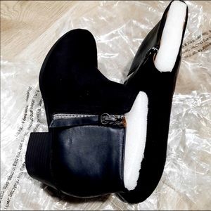 Black Booties NEW Without Box